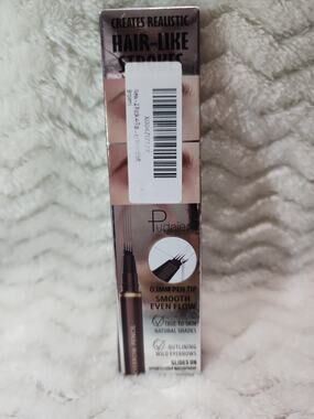 Pudaier 2-Pack Microblading Eyebrow Pencil 4-Tip Waterproof Soft Brown New
